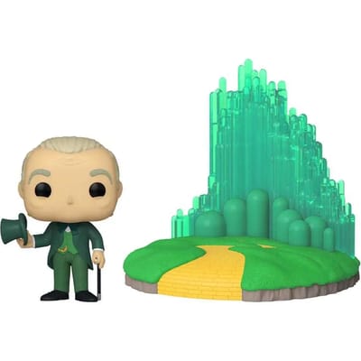 The Wizard Of Oz Wizard of Oz with Emerald City (Pop! Town) vinyl figuur 38 Funko Pop! meerkleurig