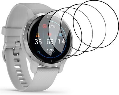 4x Screenprotector geschikt voor Garmin Venu 2 - Folie Screen Protector geschikt voor Garmin Venu 2