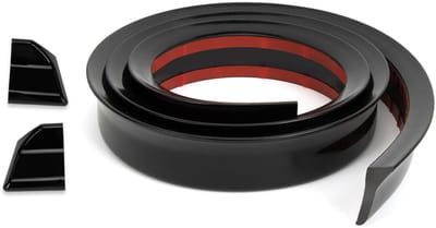 Dailygoods- Achterspoiler Universeel - Rubber - Eenvoudig te monteren - Vervangend onderdeelnummer L 1,5 m x B 3,5 cm - Gratis retourneren - Klantenservice beschikbaar - Spoiler