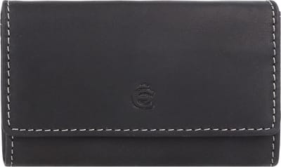 Esquire Dallas Etui voor visitekaartjes Leer 10.5 cm - 12 Sleuven - schwarz