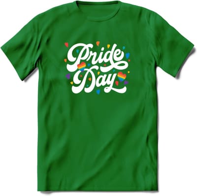Pride Day | Pride T-Shirt | Grappig LHBTIQ+ / LGBTQ / Gay / Homo / Lesbi Cadeau Shirt | Dames - Heren - Unisex | Tshirt Kleding Kado | - Groen - XL