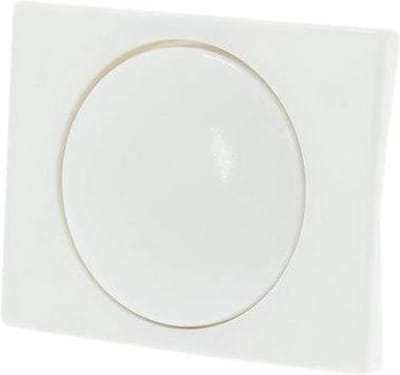 BERKER ARSYS CENTRAALPLAAT MET KNOP VOOR DIMMER POLARWIT