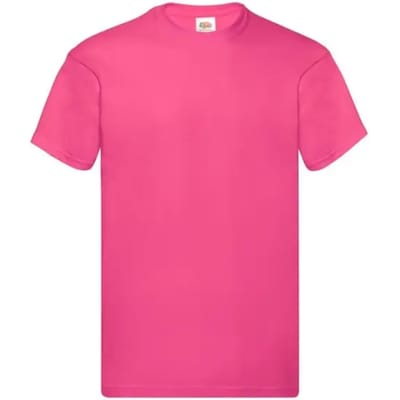 Fruit of the Loom - Original T - Fuchsia - L