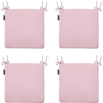Madison - Zitkussen Panama soft pink - Ca. 40x40 cm - Set van 4