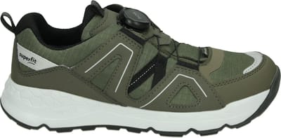 Superfit - 554 - Lage schoenenJongensKindersneakers - Kleur: Groen - Maat: 41