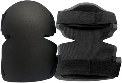 Kniebeschermers Bouw - Werkkleding Bescherming - Zwaar Werk - Antislip EVA Materiaal - 25x20x5cm - Zwart