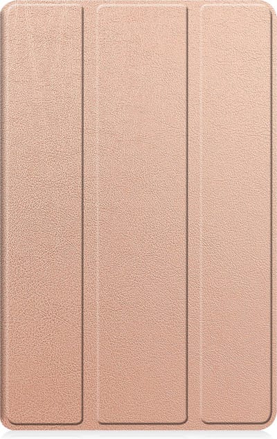 Hoesje - Geschikt voor Samsung Galaxy Tab A9 - Dun & Stevig - Trifold Bookcase - Hard Cover - Hardcover Book Case - Tablet Hoes - Rosé goud