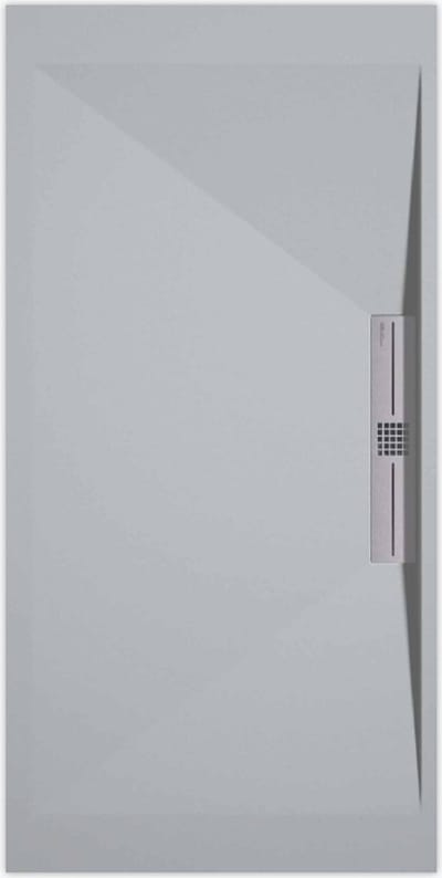 Sanifun douchebak Stone Side Gray 7035 Smooth 1100 x 800 S