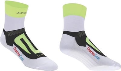 BBB BSO-04 Sokken ErgoFeet Neon Geel/Wit 35/38