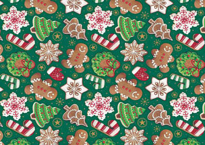 SUSY CARD Kerstcadeau-inpakpapier 'Zuurstok