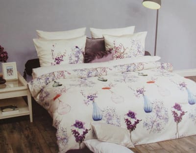 HNL Refined Clara Dekbedovertrek - Litsjumeaux XL - 260x200/220 cm - Offwhite