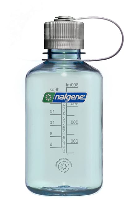 Nalgene - Narrow-Mouth - drinkfles - waterfles - lekvrij - 500ml - BPA Free - SUSTAIN - Seafoam