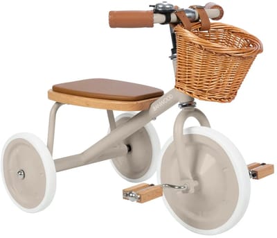 Banwood - Trike Vintage - driewieler - Beige - kinderfiets - 3-6 jaar