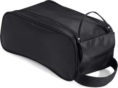 Quadra Schoenentas - 35 x 18 x 16 cm - zwart - sportschoenen tas - zwart - 9L