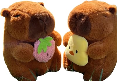 Nivard Knuffel - Knuffelbeer - Knuffeldoekje - Groot - Meme - Baby - Capibara - Stuffed Animal - Plushie - Plush - Dier - 5