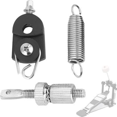 Dailygoods- Voetpedaal Vervangingsveer - Bass Drum - Percussie Instrument - Spanner - Drum Kit Onderdelen - Duurzaam Materiaal