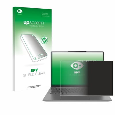 upscreen - privacy screenprotector voor Lenovo Yoga Pro 7 Gen 10 14" - Folie Beschermfolie Blauwlichtfilter