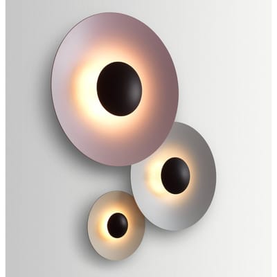 MARSET Ginger 32C LED wandlamp Ø32cm steengrijs