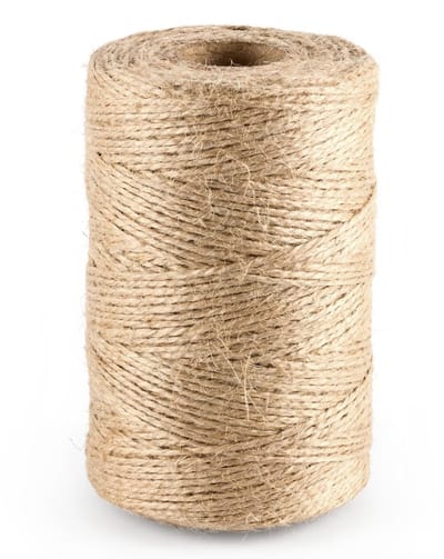 Dailygoods- Jute Koord 100 m - 1,5 mm - Natuurlijk Jute Touw - Scheurvast - Biologisch Afbreekbaar - Decoratief Koord