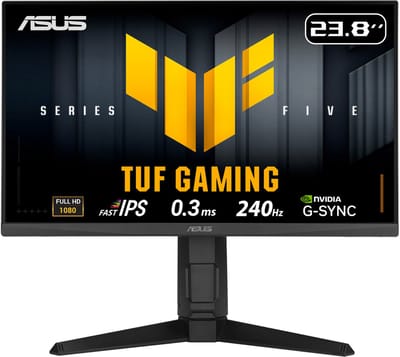 ASUS TUF Gaming VG249QML5A - Full HD Gaming Monitor - 240Hz - G-Sync - FreeSync - 24 Inch