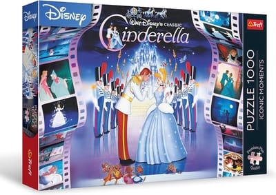 Puzzel Iconic Moments: Assepoester - 1000 Stukjes voor Avontuurlijke Puzzelaars