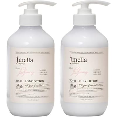 Jmella Lotion pour le corps Fleur de Pivoine 500ml 2 pièces