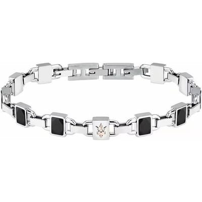 Bracelet Maserati Acier Et Céramique JM424ATZ41 Pour Homme white