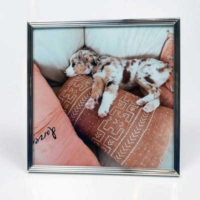 AL - Fotolijst - Zilver - 9 x 9 cm