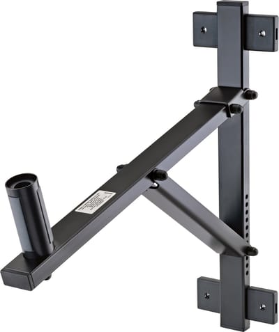 König & Meyer 24110 Boxenwandhouder zwart, max. 50 kg - Rigging accessoire