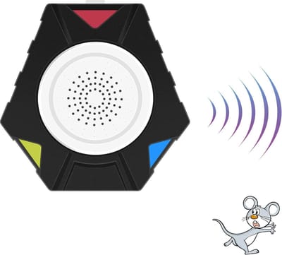 Ultrasone Knaagdierverjager met Nachtlampje - Elektronische Plug-In voor Muis en Rattenverdrijving