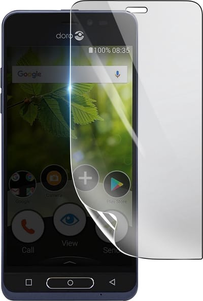3mk, Geschikt voor Doro 8035, Schokbestendige Hydrogel Screenprotector, Transparant