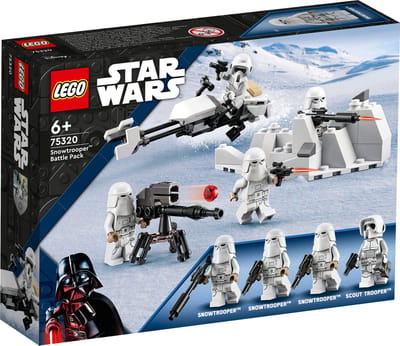 LEGO 75320 Star Wars Snowtrooper Battle Pack Bouwbaar speelgoed met Speederbike