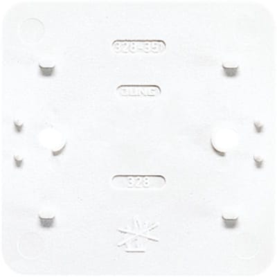 Jung AP600 Montageplaat Alpine Wit - 328WW [2 stuks]