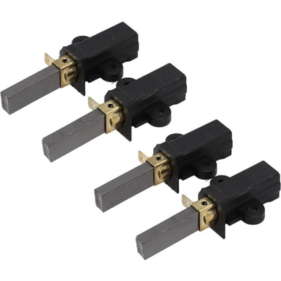4 Stuks Stofzuigermotor Koolborstels 2311480 333261 333261 Borstel Vervanging voor ChaoBao black