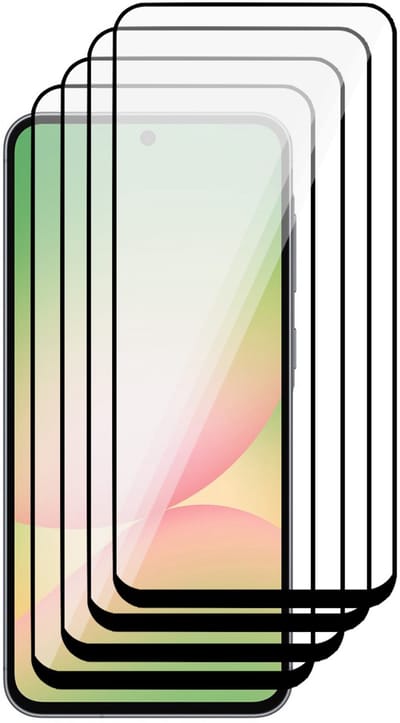 Screenprotector geschikt voor Samsung Galaxy A56 / A36 - 4x Volledig Dekkend Glas Screen Protector