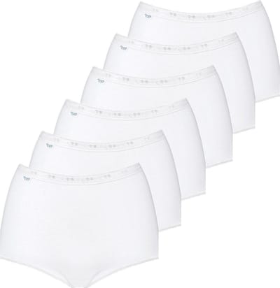 sloggi Dames maxi slip 6 Pack Basic +