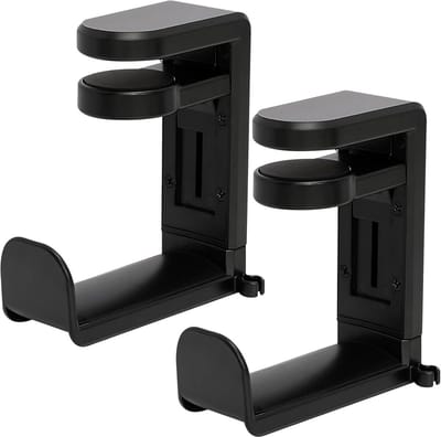 Premium Verstelbare Hoofdtelefoon Stand - Hoofdtelefoon Houder met Kabel Organizer voor Gaming en PC