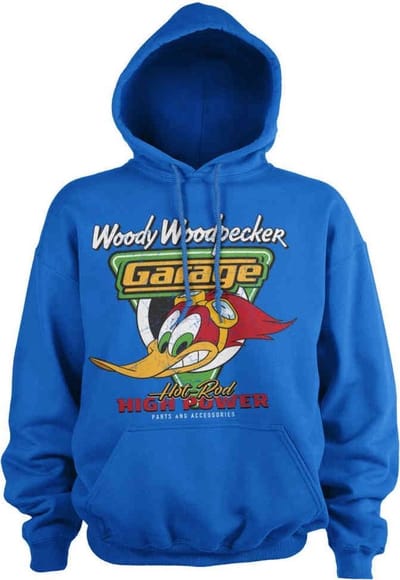 Woody Woodpecker Hoodie/trui -S- Garage Blauw