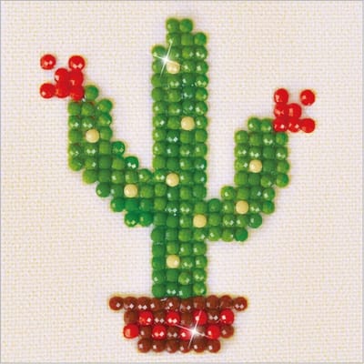 DIAMOND DOTZ Texas Bloom - Diamond Painting - 190 Dotz - 8x8 cm