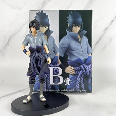20cm Bandai Naruto Anime Modèle Shippuden Uchiha Sasuke Hatake Kakashi Namikaze Minato Figurine d'Action Ensemble Modèle Jouets Cadeaux
