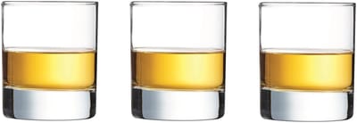 6x Stuks tumbler whiskyglazen transparant 200 ml - Glazen - Drinkglas/whiskyglas