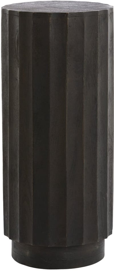 Light&living Zuil Ø35x80 cm ELLENA hout mat donker roodbruin