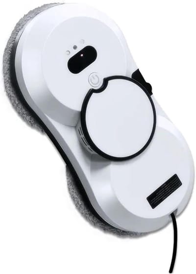 Glazenwasser Robot - Automatische Reiniger - Ramen Schoonmaken - Intelligente Navigatie - 4.5m Snoer - Wit