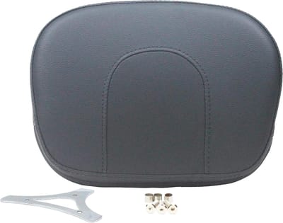 Passagiers Rugleuning - Motorfiets Comfort - Comfortabel Rijden - Afneembaar Ontwerp - 30 x 21 x 5 cm - Chroom