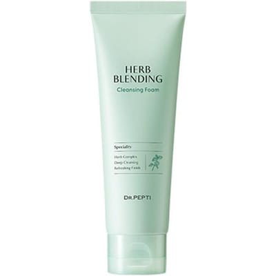 [Dr.PEPTI] Herb Blending Cleansing Foam 110ml white