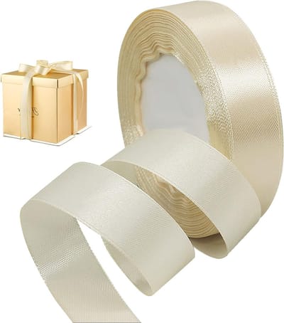 Decoratieve Satijnlint van 22 meter - 2 cm Breed - Perfect voor Cadeaus, Bruiloften en Feestdagen