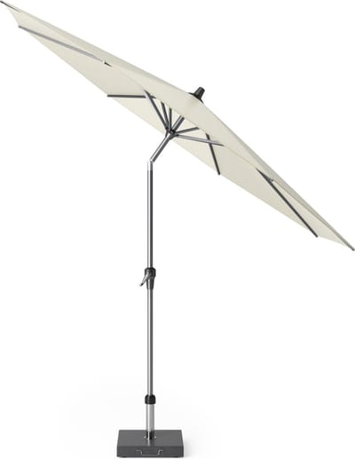 Platinum Sun & Shade - Middenstokparasol - Riva - Ø300cm - Ecru - Kantelbaar - Easy-up draaisysteem - 96% UV protectie
