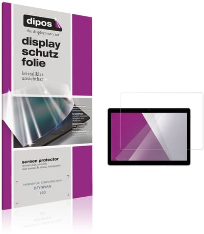 dipos – 2x Beschermfolie geschikt voor BEYNIVAN L60 | Krasbestendige & heldere Screenprotector Ultra-Thin