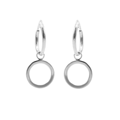 Karma Symbols oorbel M1925 Open Circle