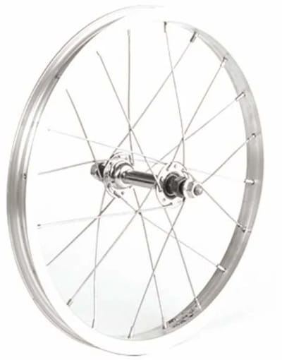 Dema Drobec 20´´ Junior Voorwiel Zilver 10 x 100 mm
